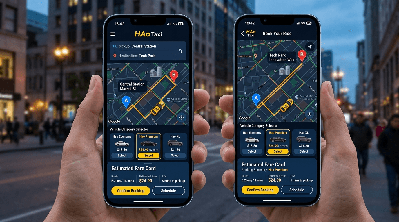 HAo Taxi Application